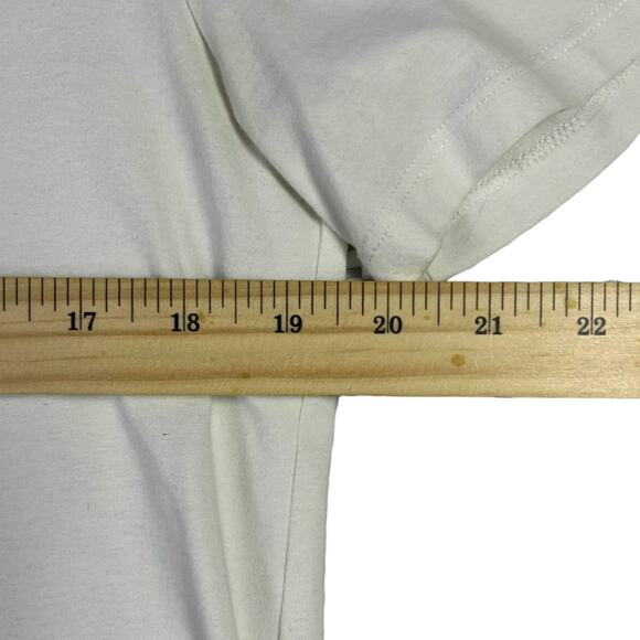 Neil Barrett No Unauthorised Access Mens M White Made in Italy Loose Fit - Picture 6 of 8